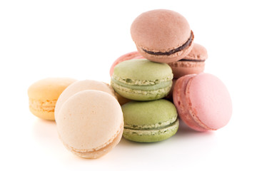 Colorful French Macarons
