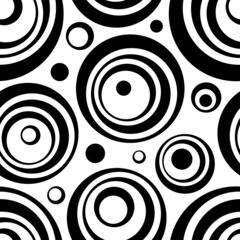 Fototapeta premium Seamless Bubble Background