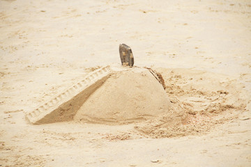 sand pyramid