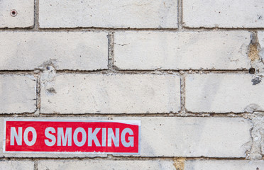 No smoking sign background texture