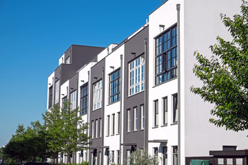 Modern serial housing in Berlin
