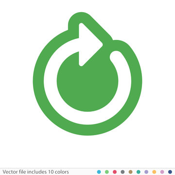 Sticker Icon - Vector file includes all colors