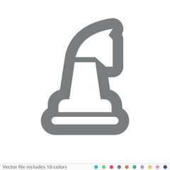 Sticker Icon - Vector file includes all colors