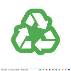 Obraz premium Sticker Icon - Vector file includes all colors