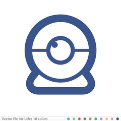 Sticker Icon - Vector file includes all colors