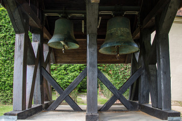Obraz premium Himmelpfort-Klosteranlage-Glockenstuhl