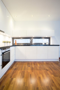 Spacious kitchen in the house