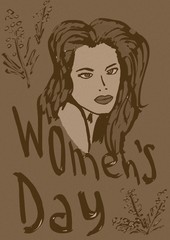 Women's day vintage