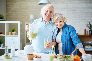 Senior and healthy