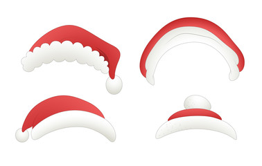 Santa Claus Vector Caps