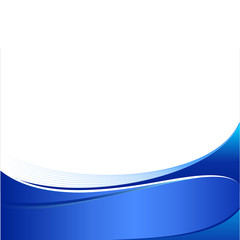 Abstract blue vector background