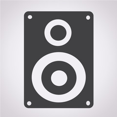 Audio speakers icon