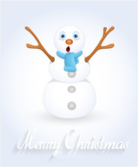 Surprised Snowman