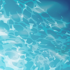 vector background with water surface