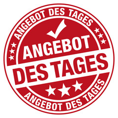 Angebot des Tages - Stempel