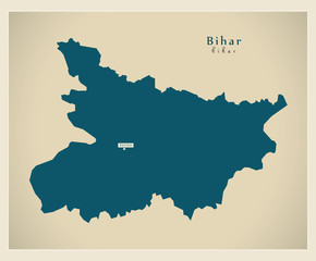 Modern Map - Bihar IN