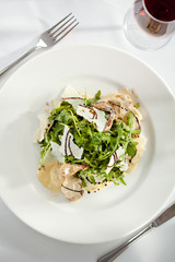 Quail Wings Salad
