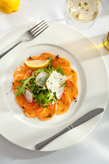Salmon Carpaccio © Ryzhkov