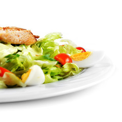 salad with lettuce