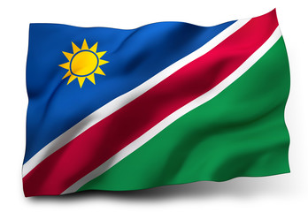 flag of Namibia