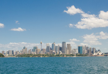 Obraz premium Sydney Skyline in a Spring Day. Australia