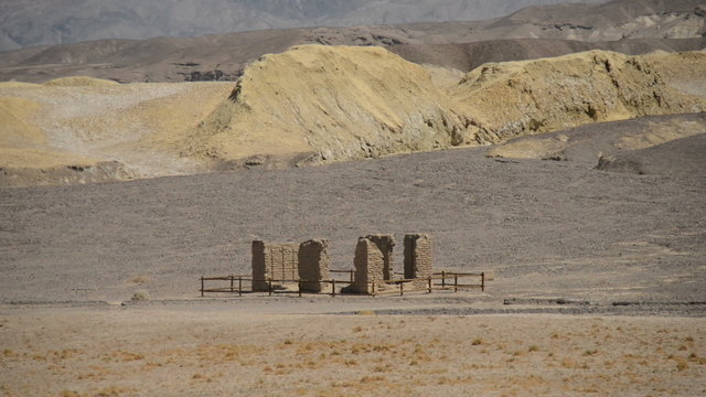 Borax Mule Team Wagon Mine - Death Valley National Park