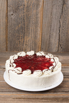 Preiselbeer-Sahne Torte