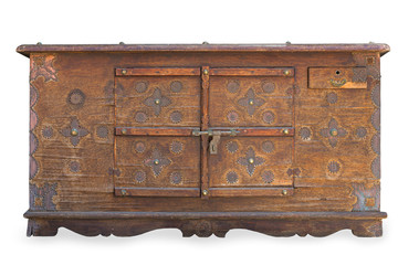 Vintage chest isolated