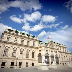 Fototapeta na wymiar Belvedere Vienna