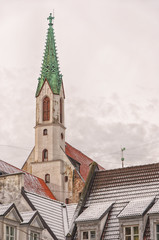 Fototapeta na wymiar Riga St Johns Church