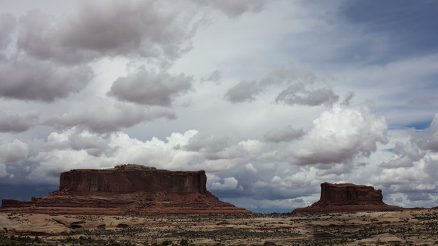 Utah Mesa Time Lapse