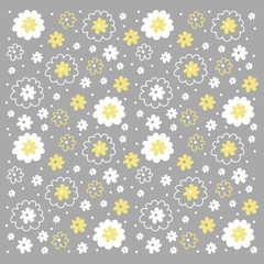 summer flowers pattern