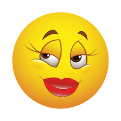 Cute Happy Female Smiley