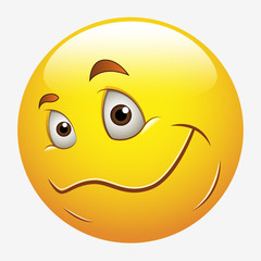 Happy Cartoon Smiley