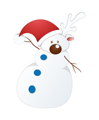 Cartoon Snowman