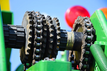 Gear wheel of an agricultural machine