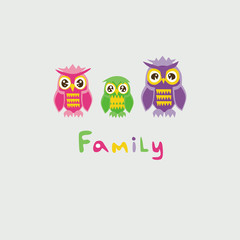 owl family
