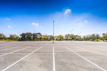 Fototapeten Empty parking lot © Photo Gallery