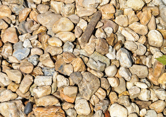 Gravel construction materials