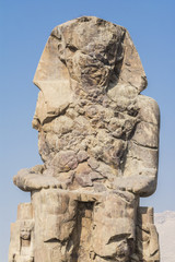 Colossus of Memnon, statue of Pharaoh Amenhotep III, Luxor