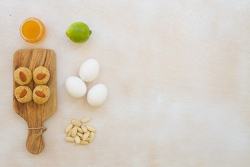 Fitness biscuits and its ingredients