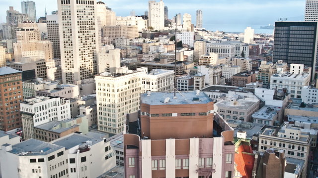 Time Lapse of San Francisco in the Evening 