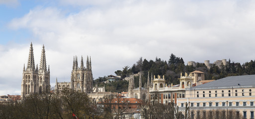 Fototapeta na wymiar view of Burgos (Spain)