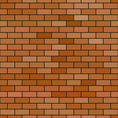 Abstract brick pattern