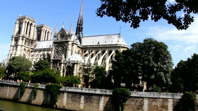 Notre Dame de Paris Cathedral. Paris. France
