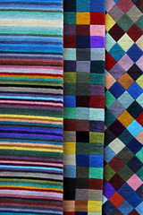 Fototapeta na wymiar Color carpets