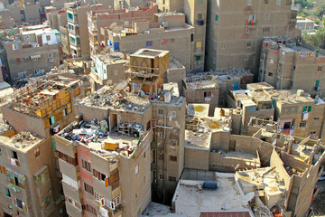 Garbage at roofs