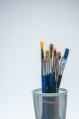 painter brushes learn to paint school