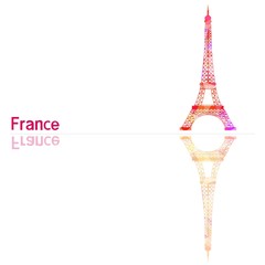 symbol of France, vector illustration