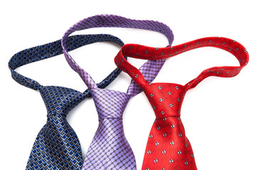 ties knotted